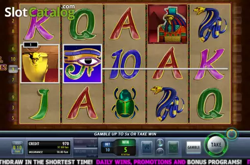 Скрин4. Roll of Ramses слот