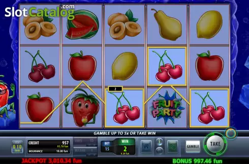 Скрин4. Fruit Party Deluxe слот
