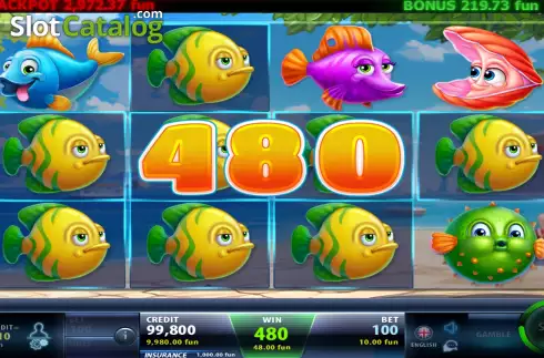 Скрин3. Fish Day слот