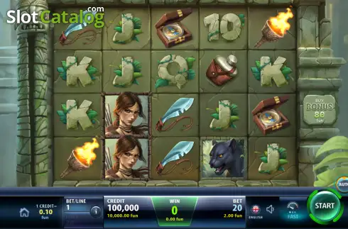Скрин2. Totem Flame слот