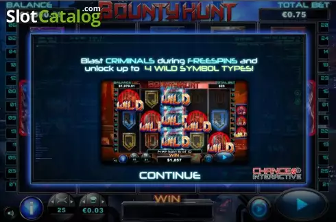 Скрин2. Bounty Hunt (Reel Play) слот