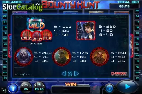 Скрин6. Bounty Hunt (Reel Play) слот