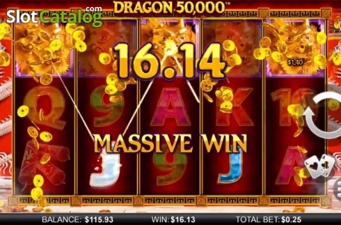 Скрин6. Dragon 50000 слот