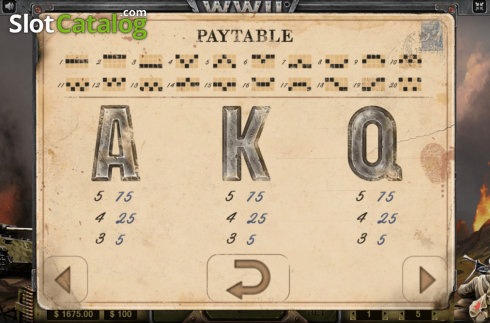 Скрин9. WWII слот