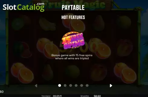 Скрин5. Fruit Magic (Chilli Games) слот