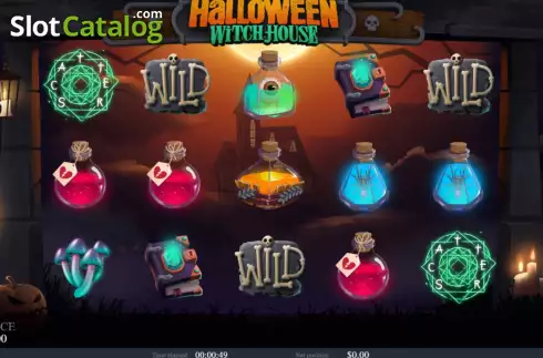 Скрин2. Halloween: Witch House слот