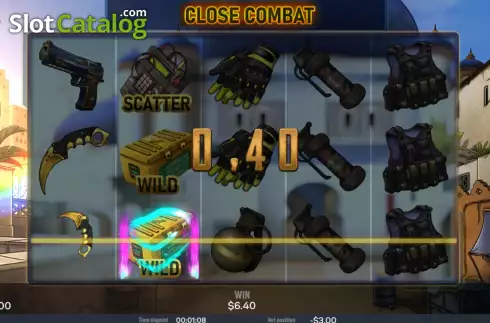 Скрин3. Close Combat слот
