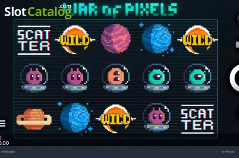 Скрин2. War of Pixels слот