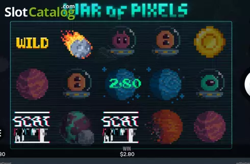 Скрин3. War of Pixels слот
