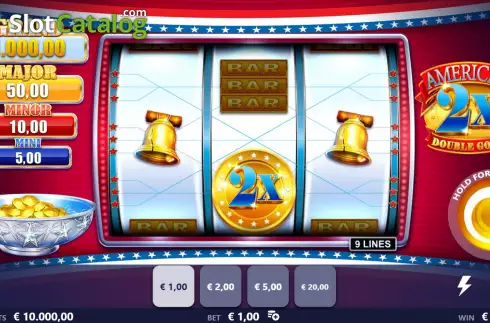 Скрин2. American Double Gold слот