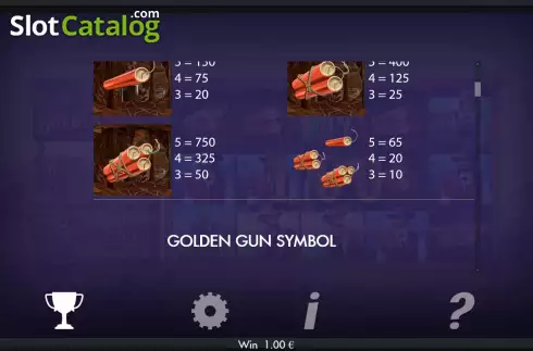 Скрин6. 8 Golden Guns слот