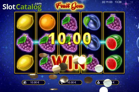 Скрин3. Fruit Gem слот