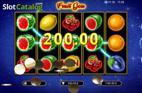 Скрин4. Fruit Gem слот