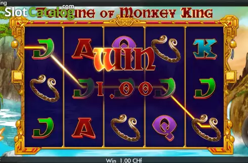 Скрин3. Fortune of Monkey King слот
