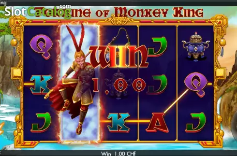 Скрин4. Fortune of Monkey King слот