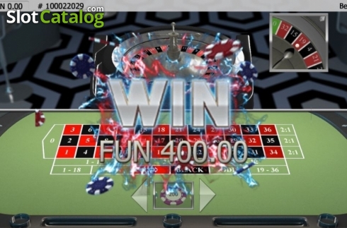 Скрин4. Roulette (Concept Gaming) слот