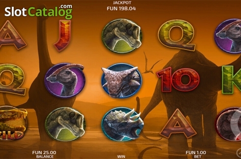 Скрин2. Cretaceous Park слот