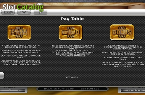 Скрин7. Gold Vault слот