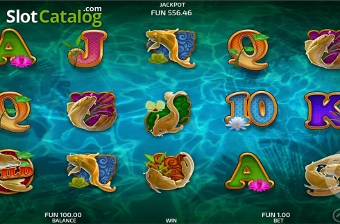 Скрин2. Koi Fortunes слот