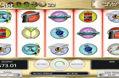 Скрин2. Secret Agent (Concept Gaming) слот