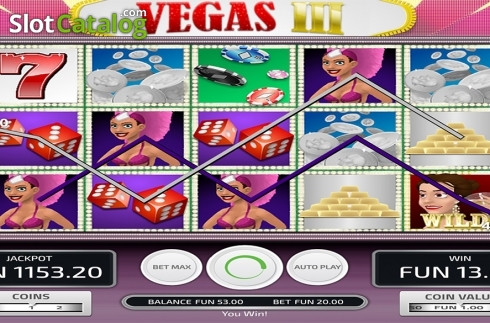 Скрин3. Vegas III слот