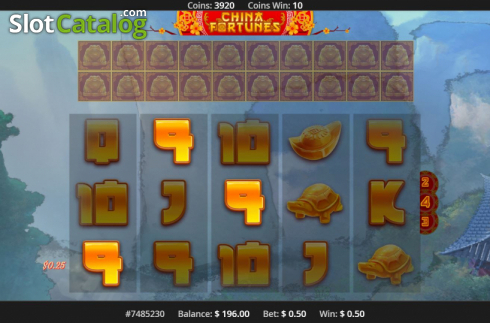 Скрин4. China Fortunes слот
