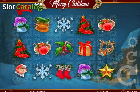 Скрин2. Merry Christmas (Concept Gaming) слот