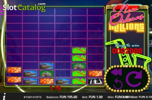 Скрин4. New Orleans Millions слот