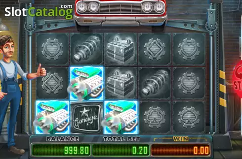 Скрин3. Full Service Garage слот