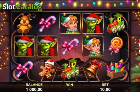Скрин2. Goblin Xmas слот