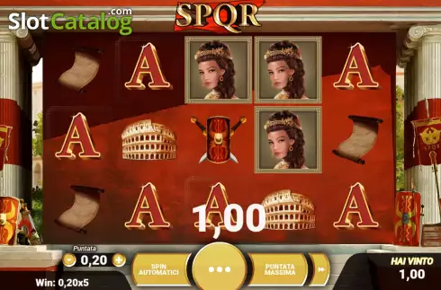 Скрин3. SPQR слот