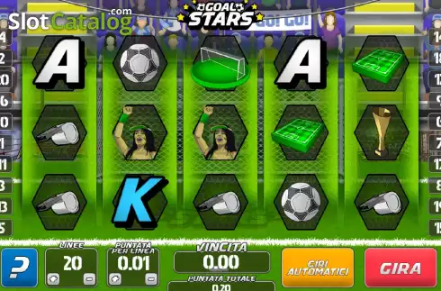 Скрин2. Goal Stars слот