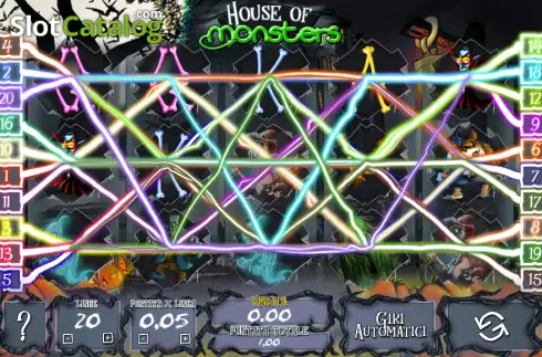 Скрин2. House of Monsters слот