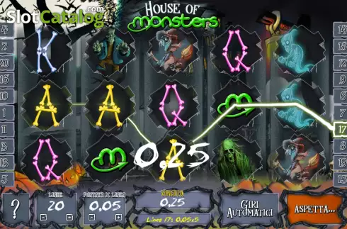 Скрин3. House of Monsters слот