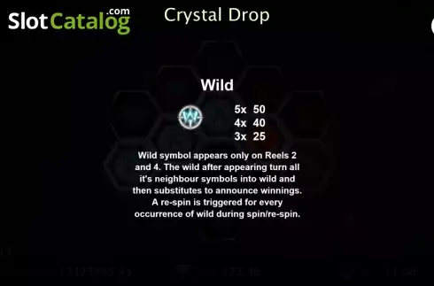Скрин2. Crystal Drop слот