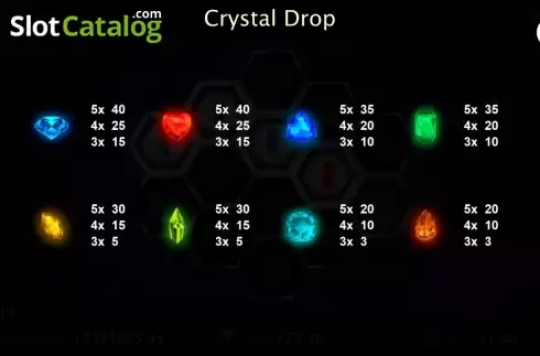 Скрин3. Crystal Drop слот