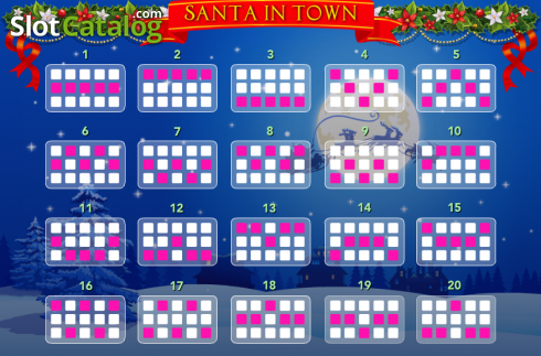 Скрин4. Santa in Town слот