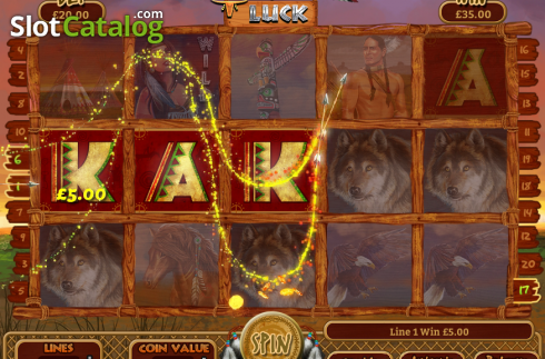 Скрин7. Shaman's Luck слот