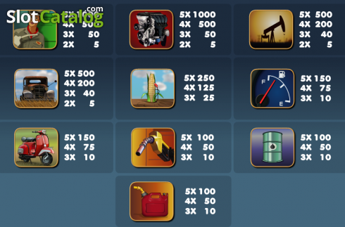Скрин3. Gas Money слот