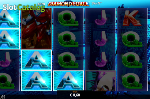 Скрин3. Diamond Force слот