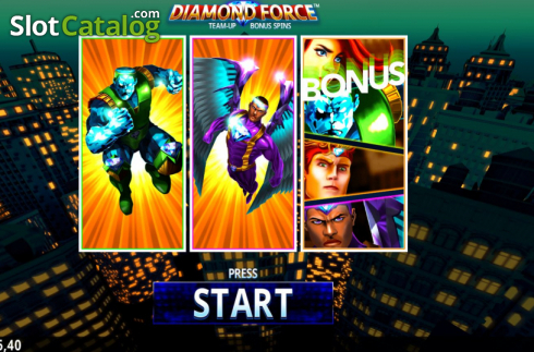 Скрин5. Diamond Force слот
