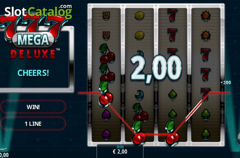 Скрин3. 777 Mega Deluxe слот