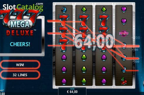 Скрин4. 777 Mega Deluxe слот