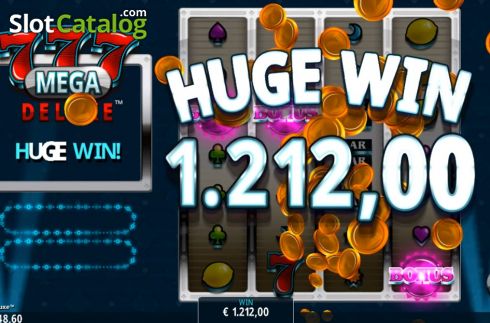 Скрин6. 777 Mega Deluxe слот
