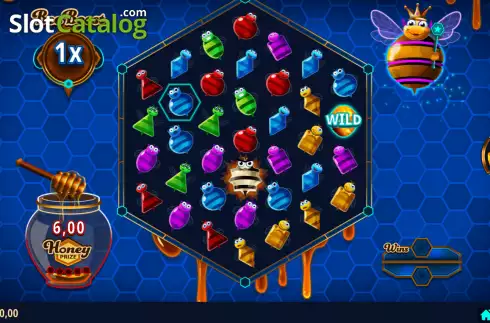 Скрин2. Bubble Beez слот