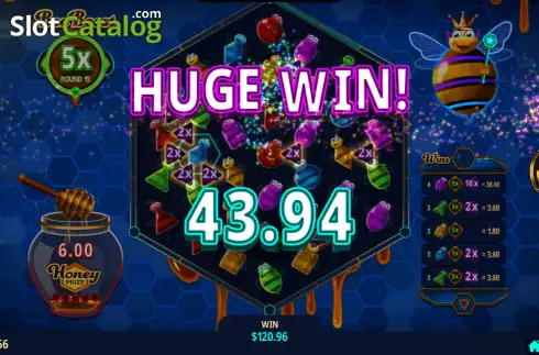 Скрин7. Bubble Beez слот