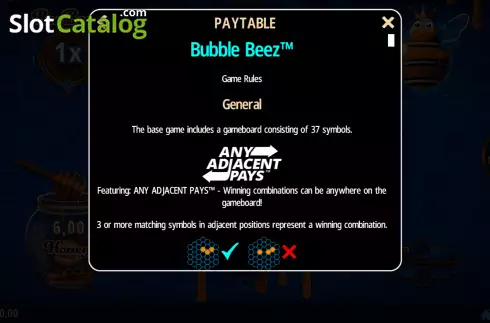Скрин8. Bubble Beez слот