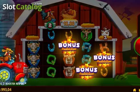 Скрин7. Lucky Clucks 2: Rooster Respins слот