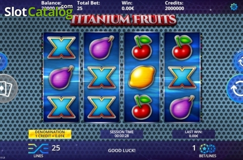 Скрин2. Titanium Fruits слот