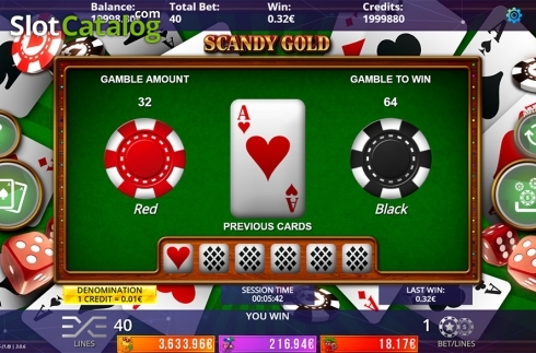Скрин5. Scandy Gold Fruits Jackpot слот